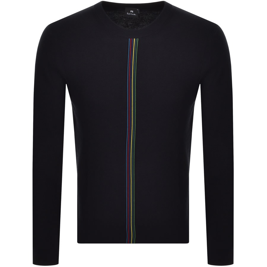 Alternative Image for ProductPS By Paul Smith Crew Neck Knit Jumper Black1
